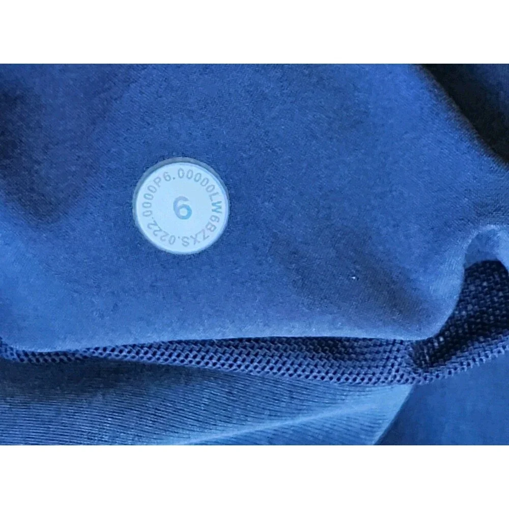 Lululemon Softstreme High Rise Regular Navy Pants Straight Leg Size 6